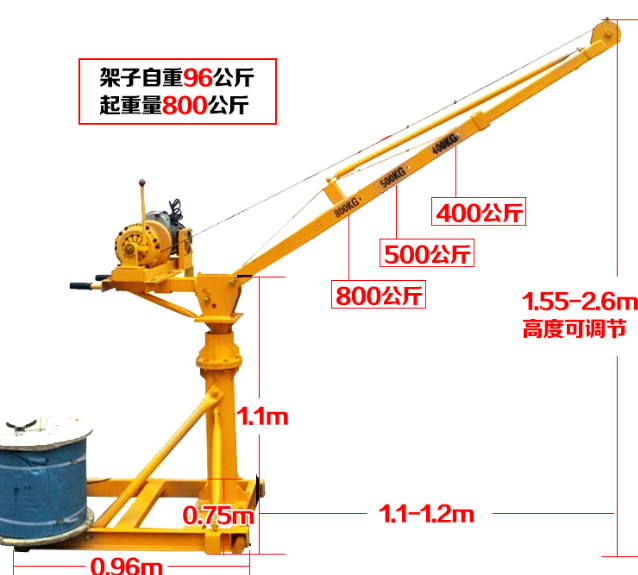 小吊機受力分析