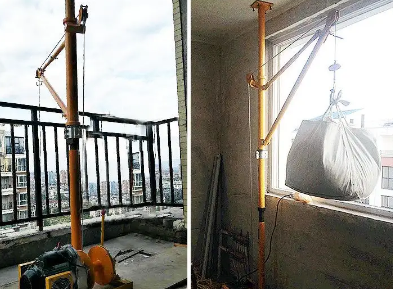 哪種裝修吊運(yùn)機(jī)不受窗口大小的影響