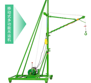 家用起重吊機(jī)吊運(yùn)牲畜時(shí)要特別注意捆綁問題