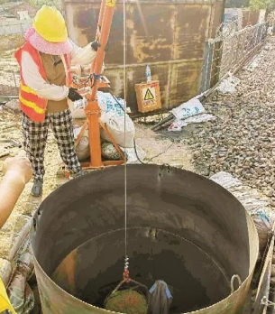 室外吊運機在人工挖孔樁施工中的應用